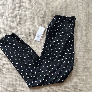 Spiritual Gangster Eco Jersey High Waist Legging black
with white hearts…